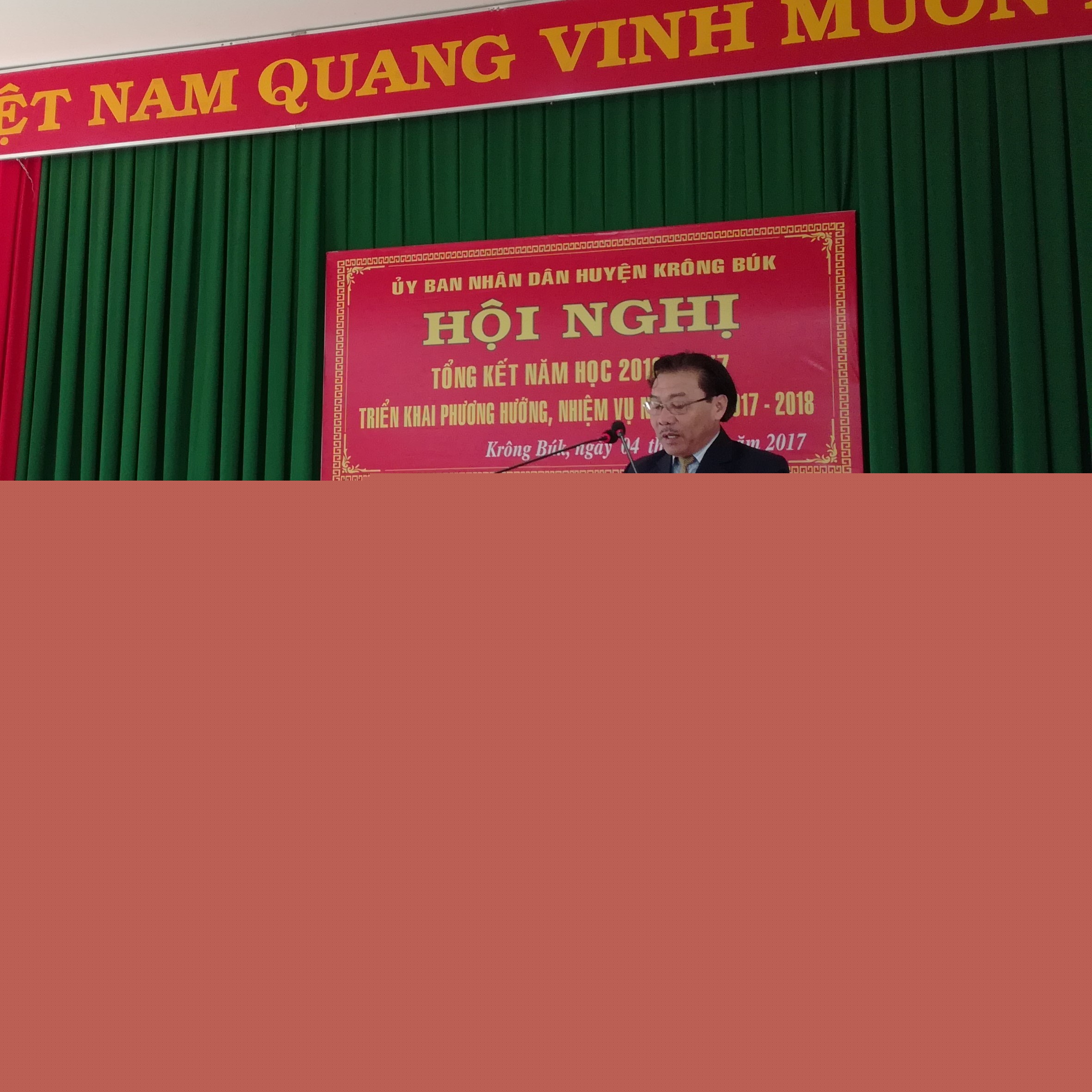 Hội nghị tổng kết năm học 2016-2017 và triển khai phương hướng, nhiệm vụ năm học 2017-2018